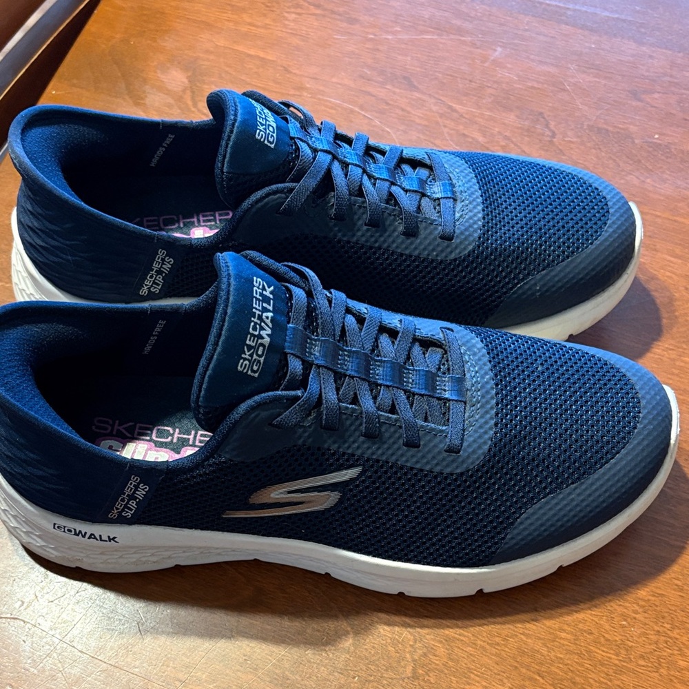 Skechers Slip-ins Women's Navy Athletic Shoes